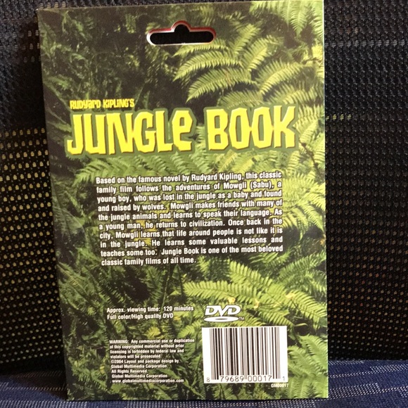**NEW** ~Jungle Book~ DVD ~ Factory Sealed ~ ***6 for $25*** - Picture 2 of 2